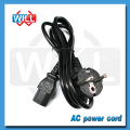 VDE European 10A 16A 250V Germany enchufe de red